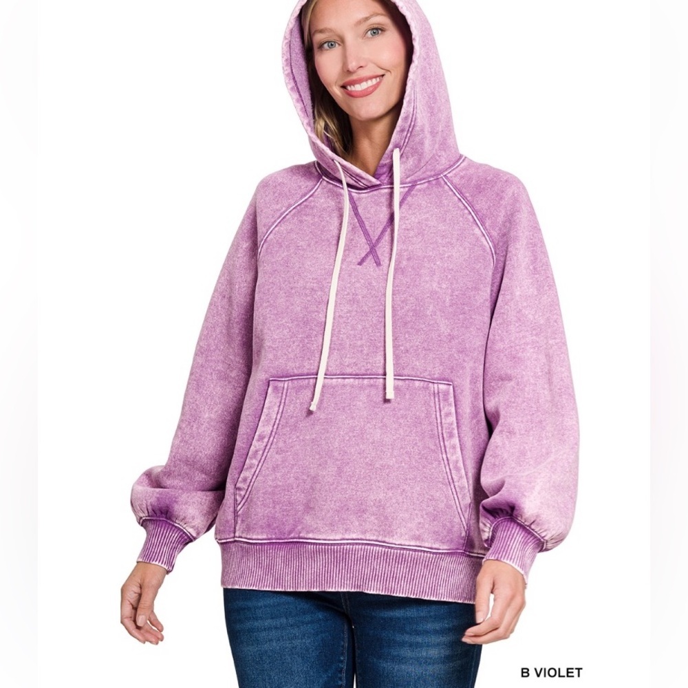 Zenana Outfitters Pink  Hoodie NWOT